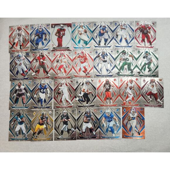 NFL Trading Cards Lot Of 150 Cards Optic, Select, Panini, Totally Certified VG+ - Picture 4 of 7